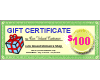 Geschenkgutschein $100.00 Geschenkgutschein $100.00