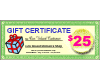 Geschenkgutschein € 25.00 Geschenkgutschein € 25.00